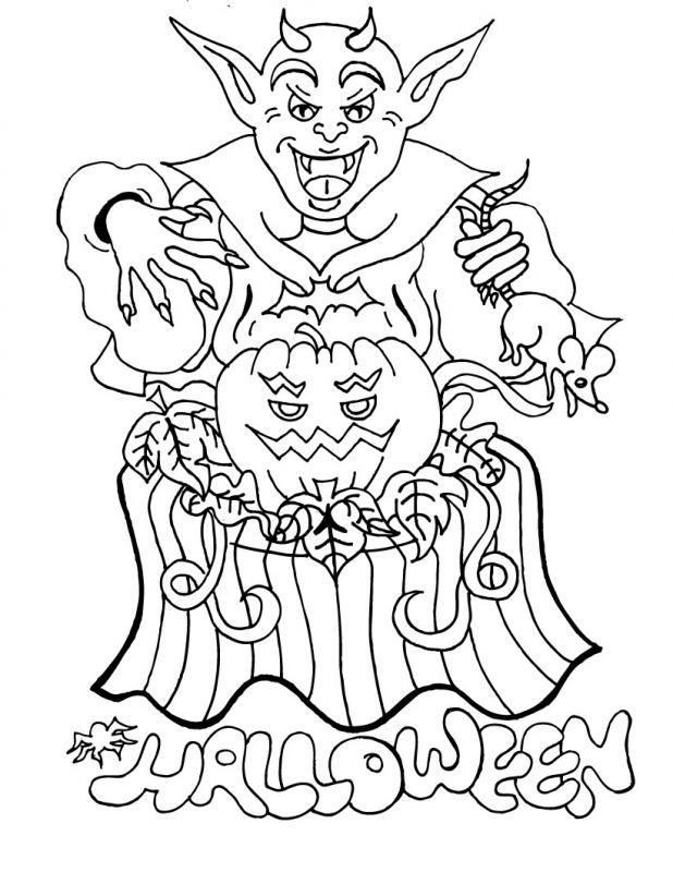 618x800 Free Printable Halloween Coloring Pages For Kids Dw7 Car Coloring