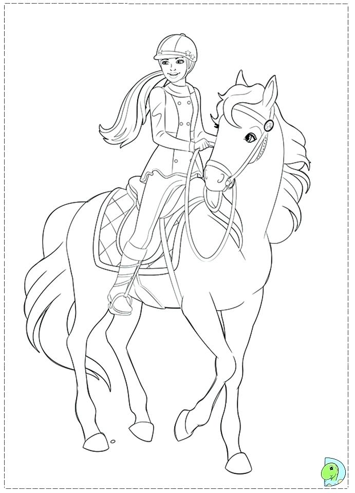 691x960 Barbie Car Colouring Pages Pony Coloring Page Sisters Tale