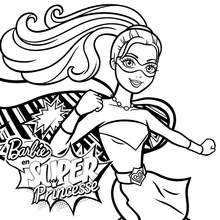 220x220 Barbie Coloring Pages