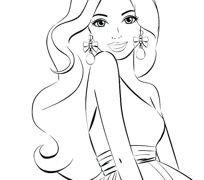 678x600 Fairy Princess Coloring Pages Printable