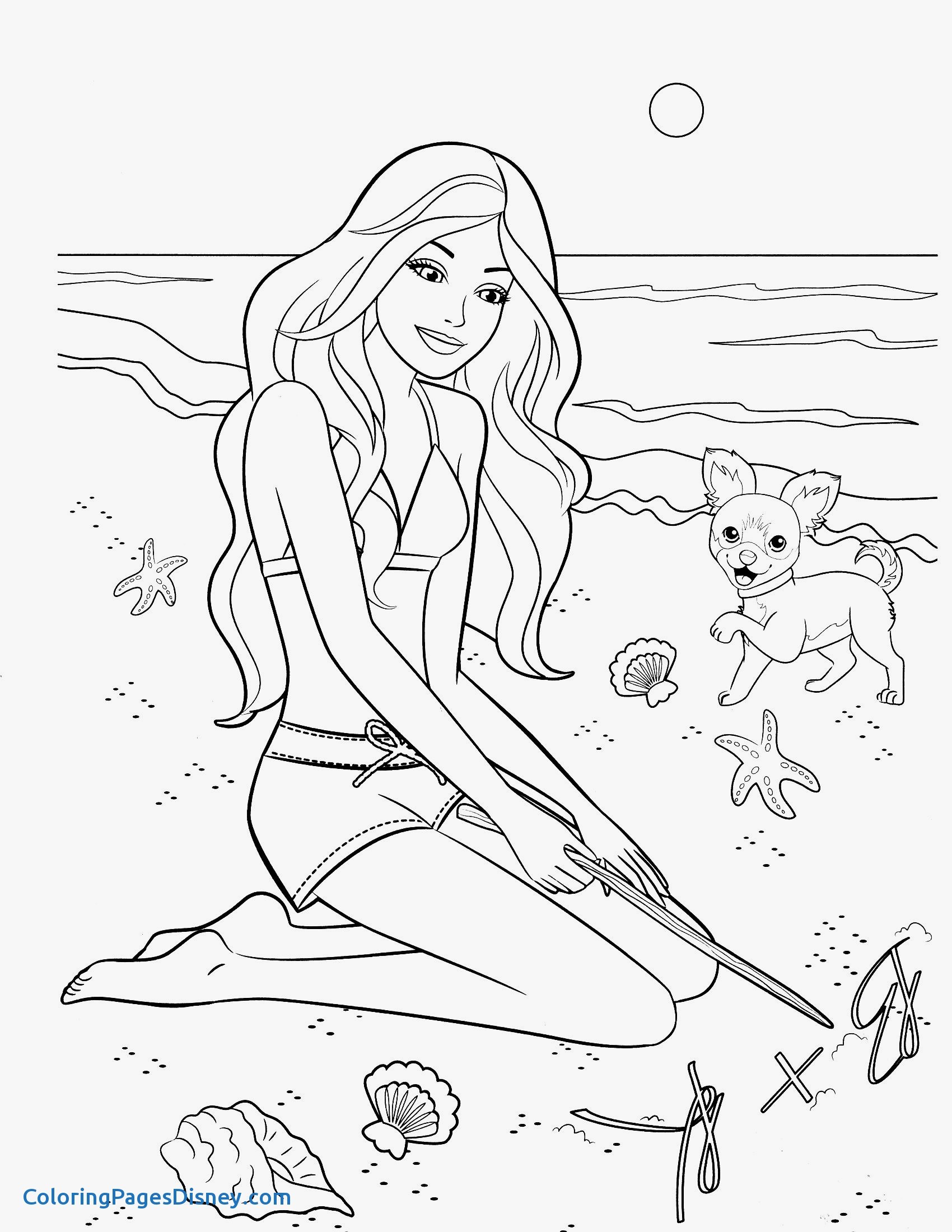 1700x2200 Barbie Coloring Games Y8 New Barbie Friends Coloring Page