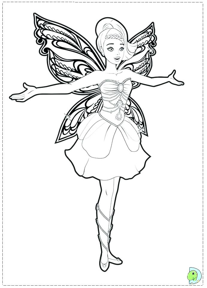 691x960 Princess Barbie Coloring Pages Coloring Page Barbie Fairy Princess