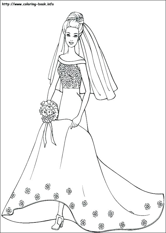 567x794 Barbie Coloring Pages Fo Ideal Barbie Coloring Pages Games