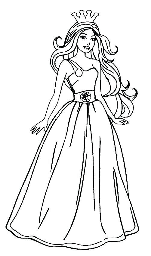 502x850 Barbie Coloring Pages Online Free Barbie Princess Mermaid Coloring