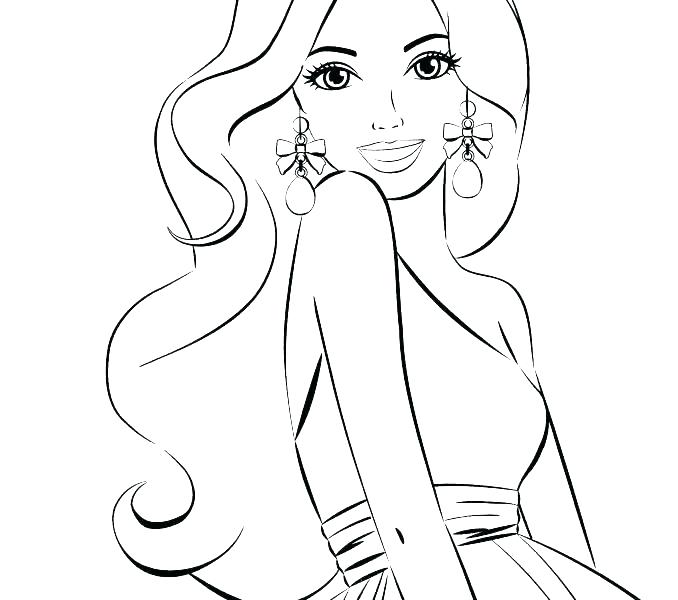 678x600 Barbie Coloring Sheets To Print Out Barbie In A Mermaid Tale