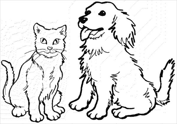 600x420 Dog Coloring Pages Free Amp Premium Templates