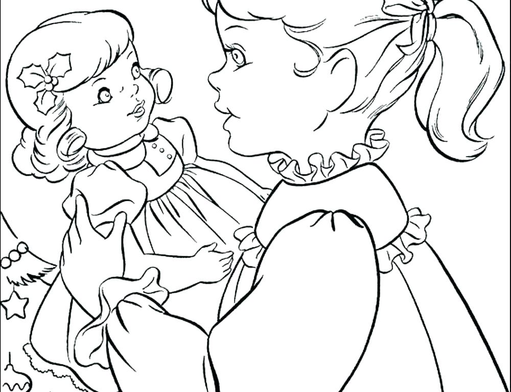 1000x768 Dolls Coloring Pages Baby Doll Coloring Pages Baby Doll Colouring