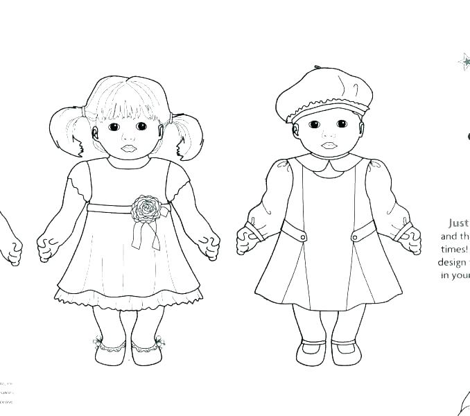 678x600 Barbie Doll Pictures To Color