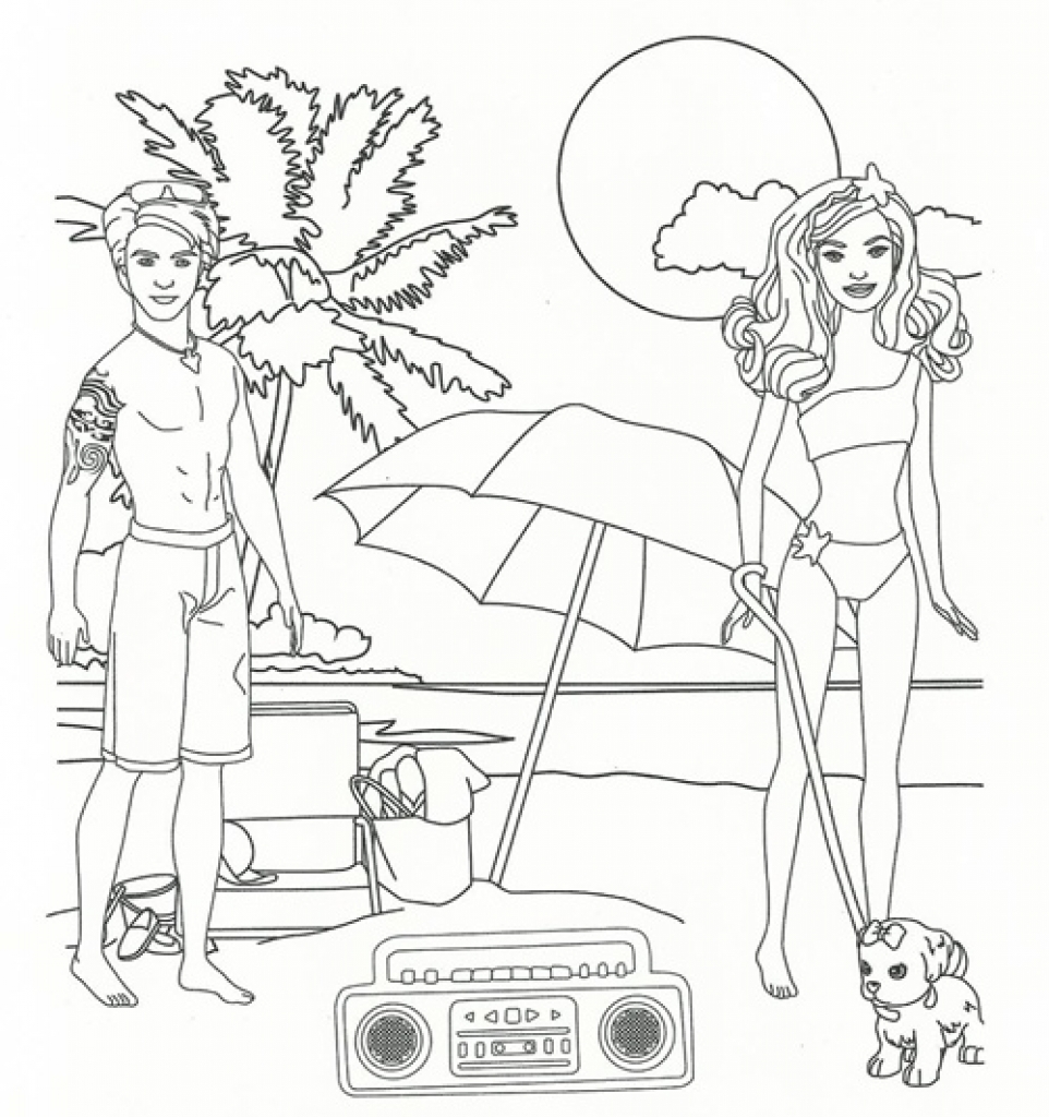 962x1024 Barbie Dream House Coloring Pages Newyork