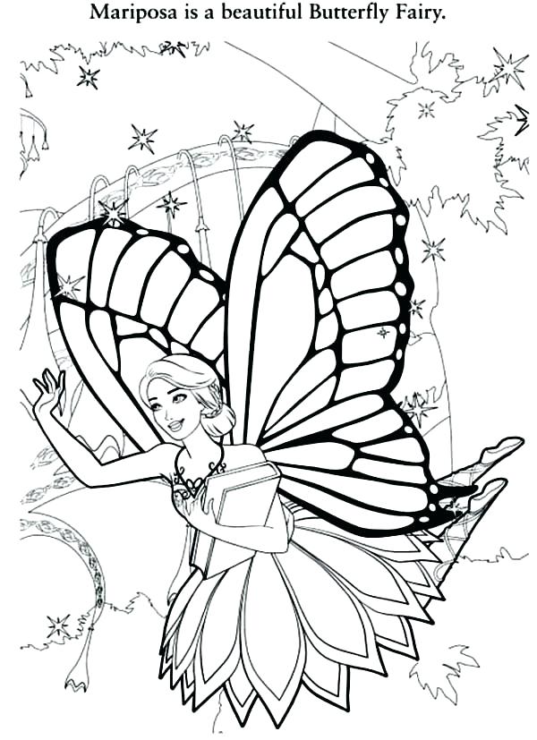 600x827 Fairy Princess Coloring Page Free Printable Coloring Pages Click