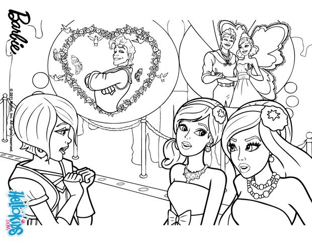 620x480 Barbie A Fairy Secret Coloring Pages