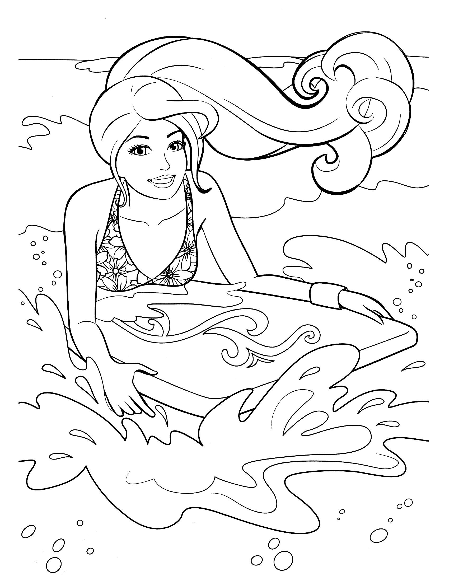 1700x2200 Fresh Barbie Fairy Coloring Pages Mermaid Coloring Pages Girls