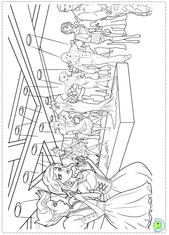691x960 Barbie A Fashion Fairytale Coloring Pages Fashion Coloring Pages