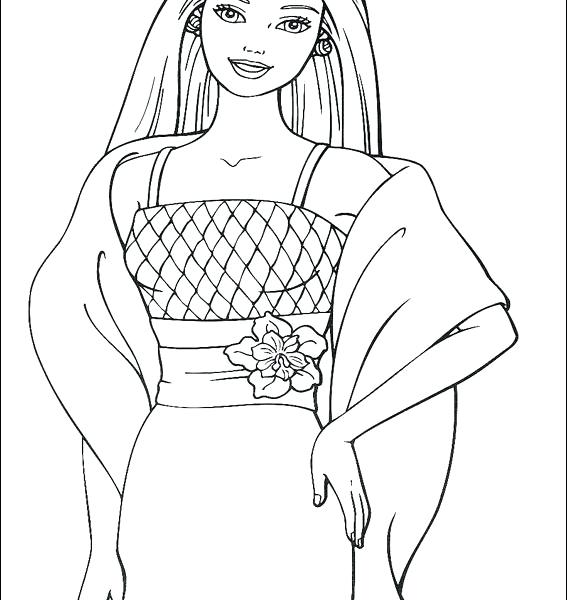 567x600 Fashion Coloring Sheets