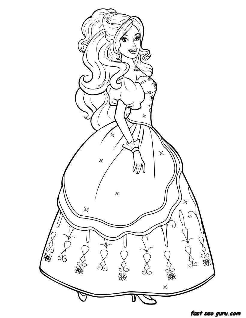 820x1060 Barbie Girl Coloring Pages Games Copy
