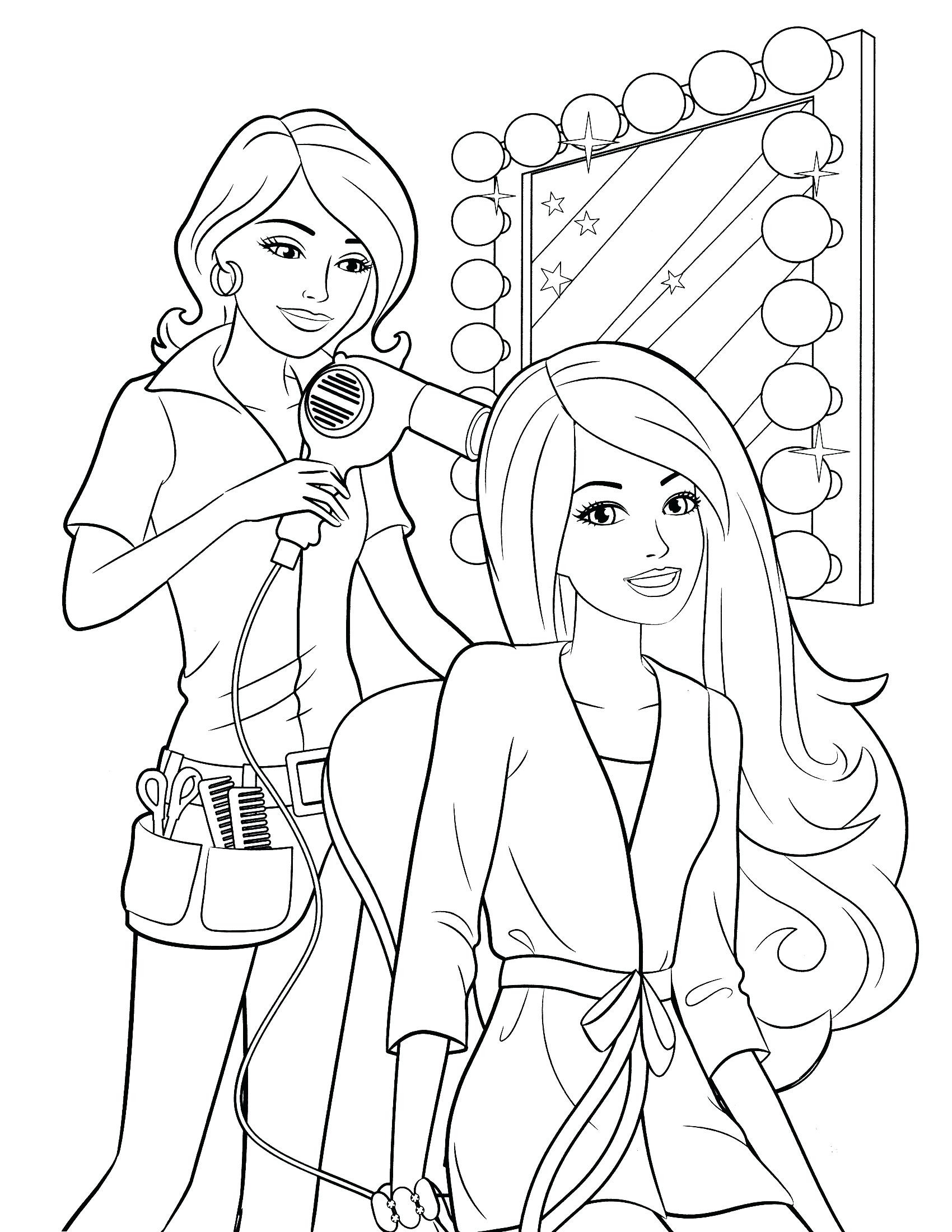 1700x2200 Barbie Coloring Pages That You Can Print Fresh Free Printable