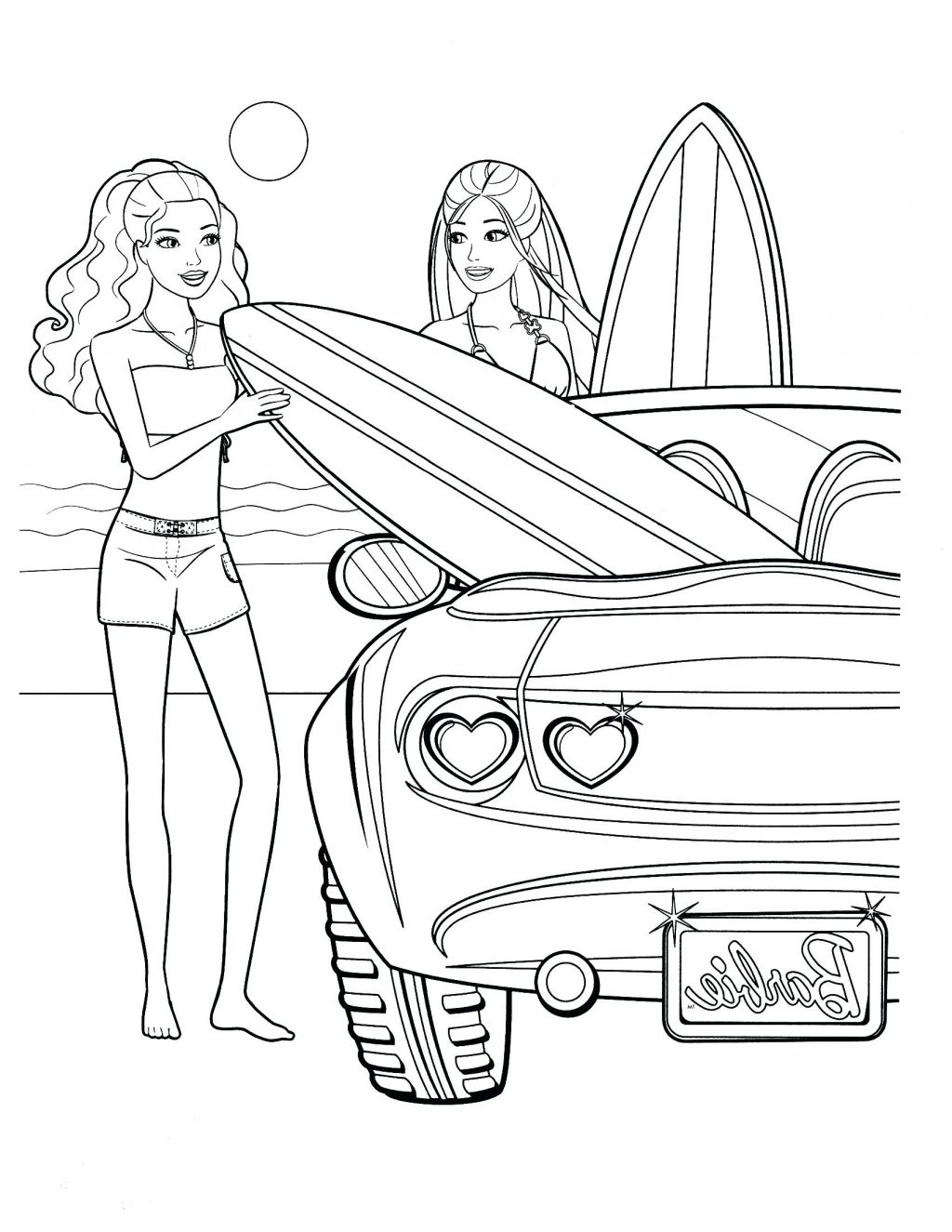 1024x1325 Coloring Page ~ Barbie Dream House Coloring Pages In The Page
