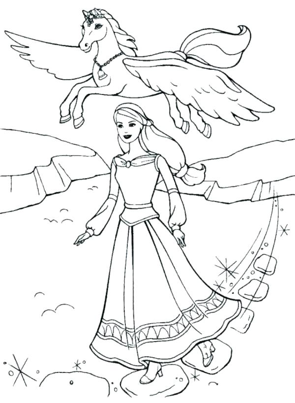 600x819 Barbie Dream House Coloring Pages Coloring Page Barbie Astonishing