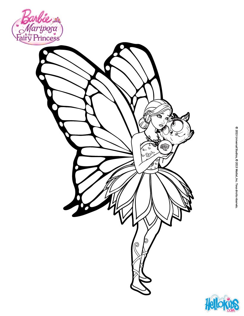 820x1060 Mariposa's Wings Spring Open On Their Own. More Barbie Mariposa