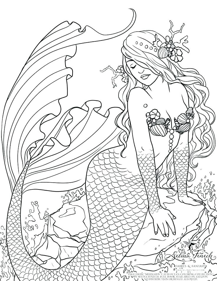 736x951 The Little Mermaid Printable Coloring Pages Printable Coloring