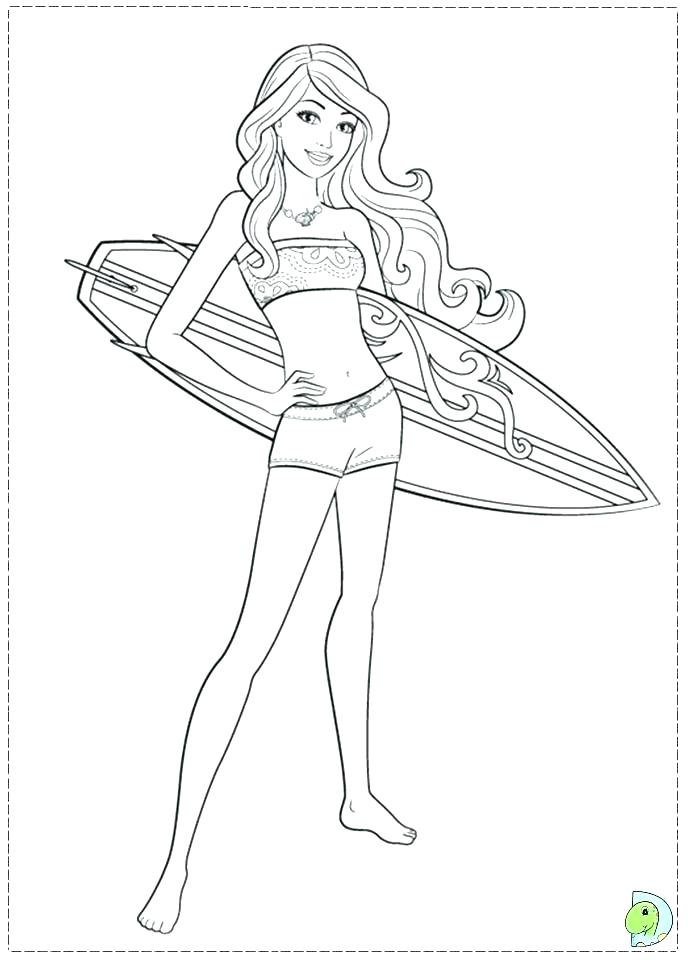 688x960 Barbie Mermaid Coloring Page Coloring Pages Mermaid Free Little