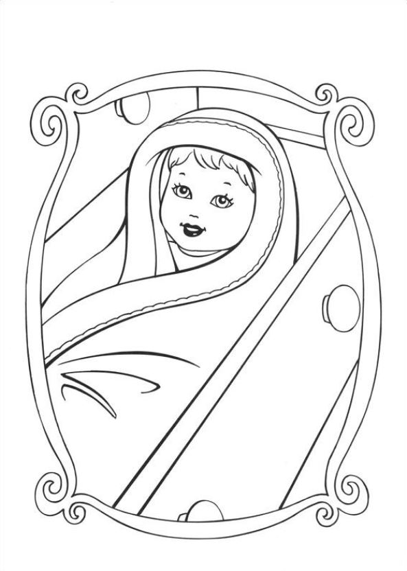 593x832 Kids N 26 Coloring Pages Of Barbie, Princess And