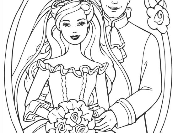 567x425 Barbie Princess And Pauper Coloring Pages Barbie As