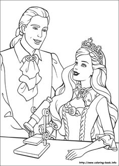 236x330 Elegant Barbie Coloring Pages