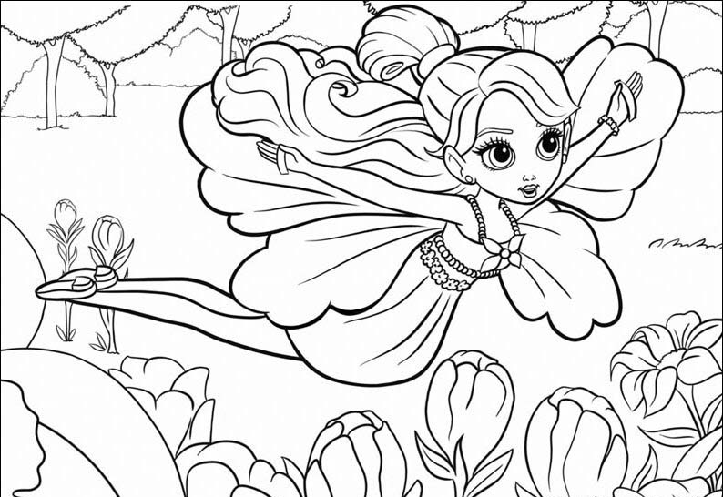 794x546 Barbie Printable Coloring Pages For Girls Page Kids With Plan 18