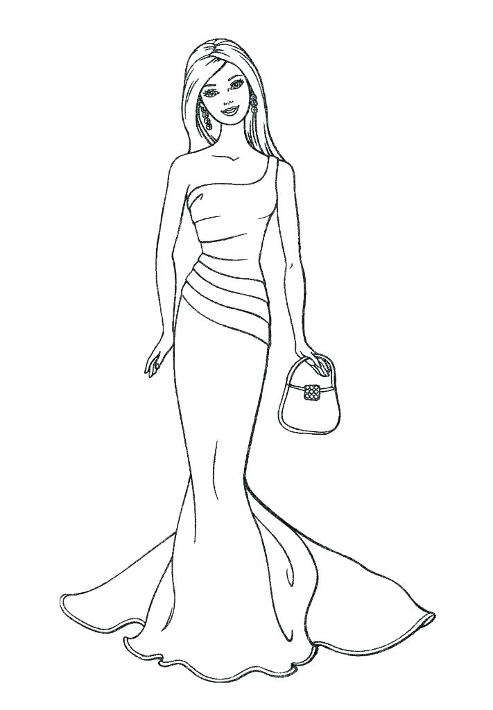 711x1024 Barbie Princess Printable Colouring Pages Coloring Pages Barbie