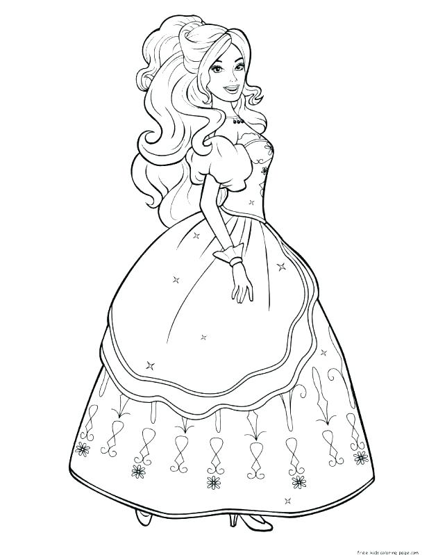 618x799 Barbie Print Advert Kids Coloring Free Barbie Printable Coloring