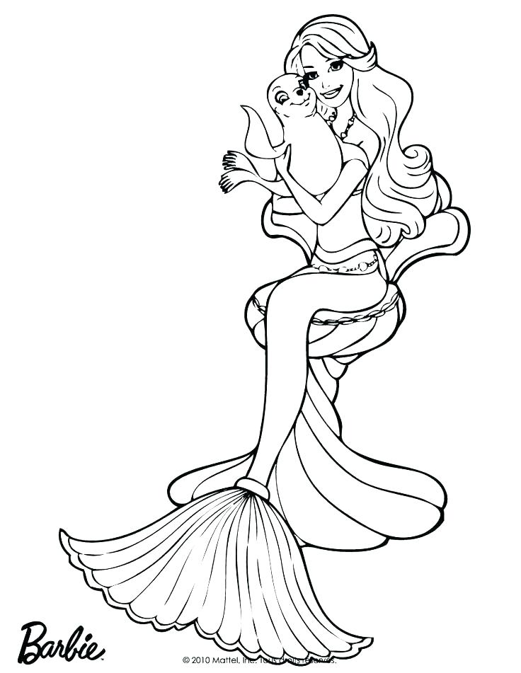 736x951 Barbie Coloring Page For Kids Barbie Coloring Pages For Girls