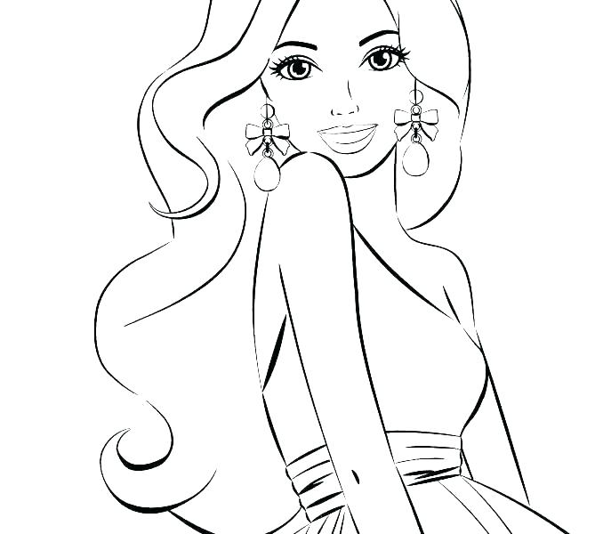 678x600 Free Barbie Coloring Pages Barbie Wedding Coloring Pages Tangled