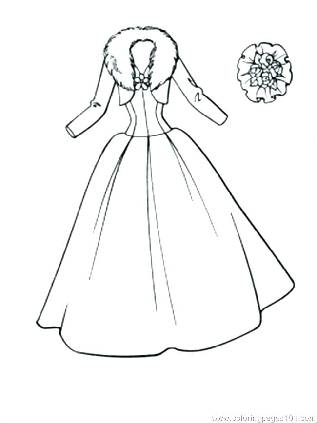 650x868 Dress Coloring Page Barbie Dress Up Coloring Pages Dress Coloring