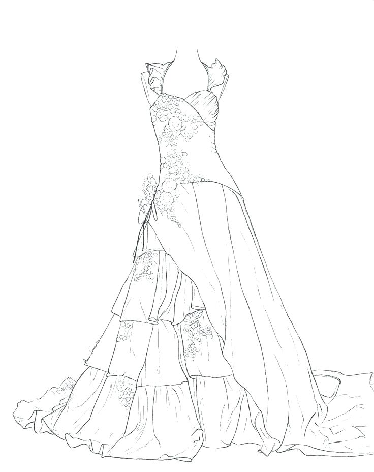 736x928 Barbie Dresses Coloring Pages Barbie Color Book As Well As Barbie