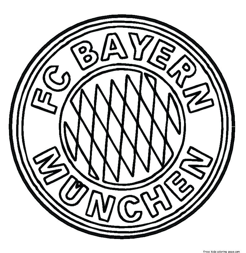 790x811 Logo Soccer Coloring Pages Printable For Logos Page Barcelona Team