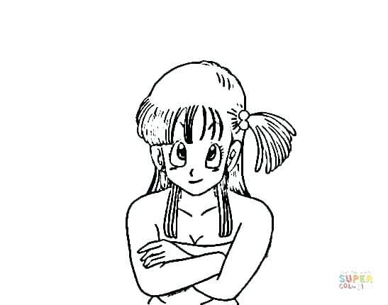 547x430 Dbz Coloring Pages Dbz Coloring Pages Bardock