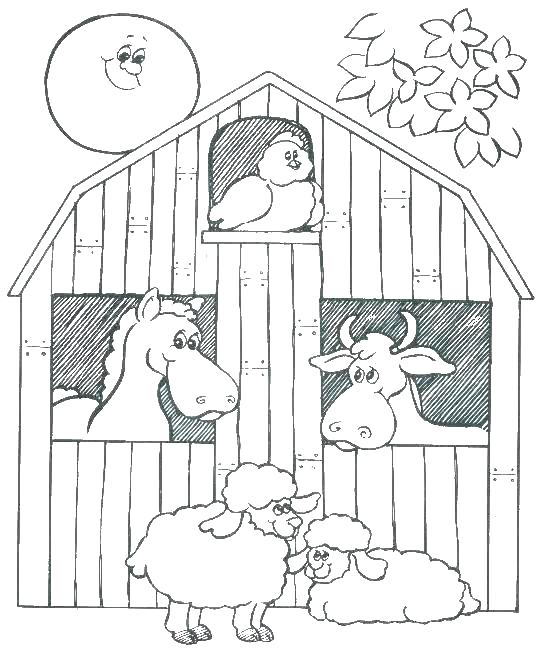 549x659 Coloring Pages For Kids Animals Farm Animals Coloring Pages Animal