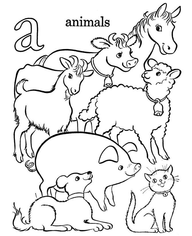 670x820 Cool Design Ideas Farm Animal Coloring Pages Free Printable