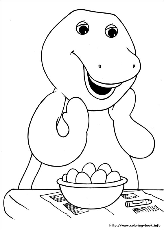 567x794 Barney And Friends Coloring Pages On Coloring Book 18721