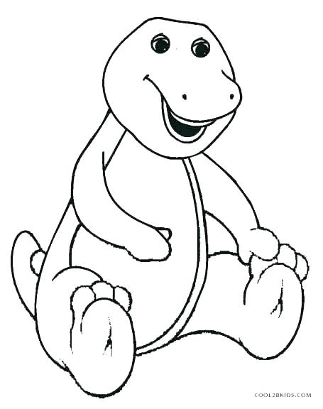 455x576 Barney And Friends Coloring Pages