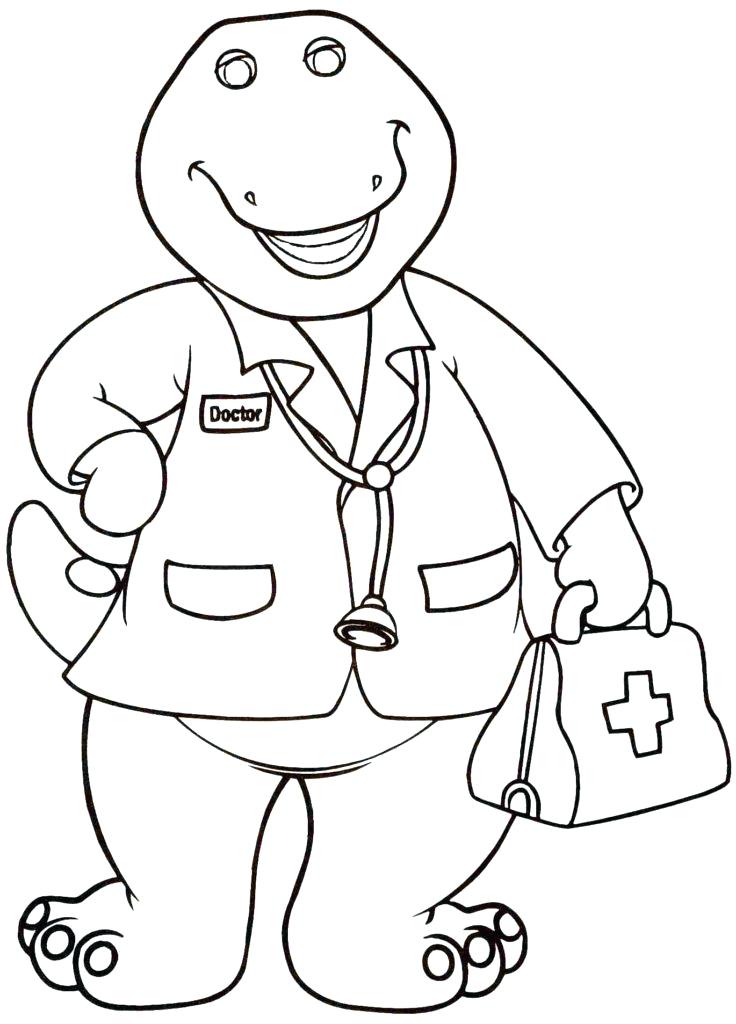 736x1024 Barney Printable Coloring Pages Printable Coloring Page Free