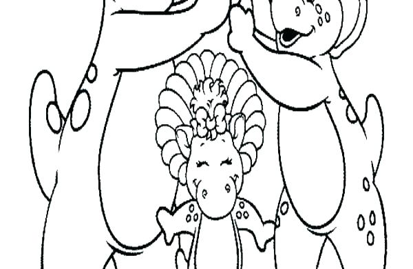 600x390 Barney And Friends Coloring Pages Coloring Pages Barney Printable
