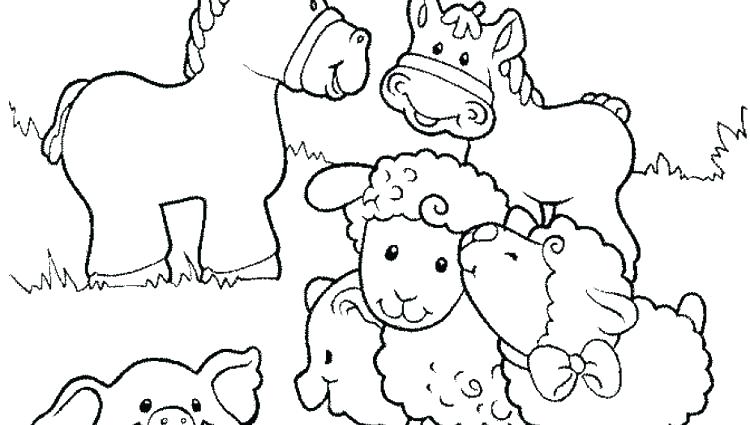 750x425 Printable Farm Coloring Pages Farm Yard Free Printable Farm