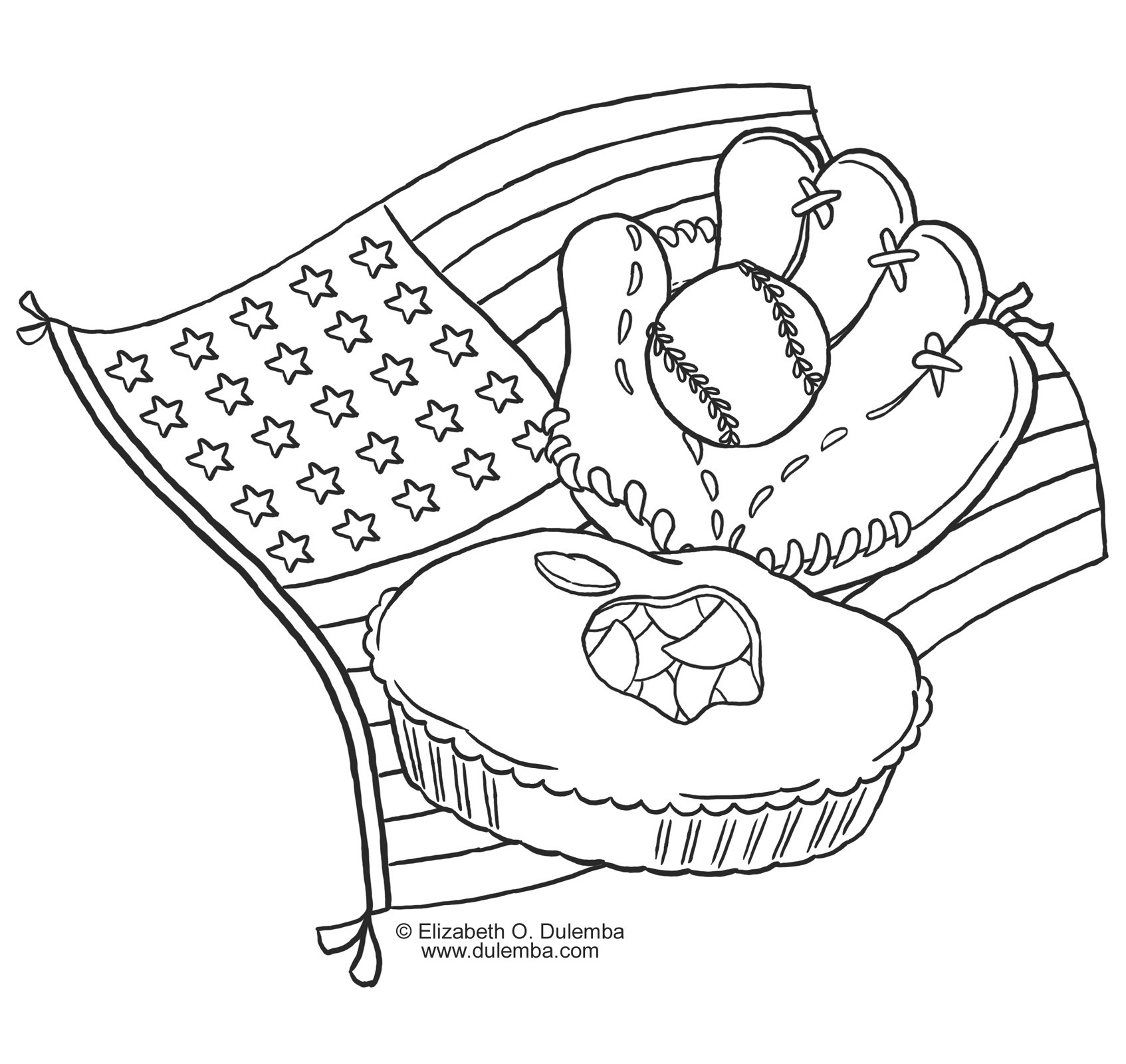 1694x1600 Baseball Batter Swinging Coloring Page