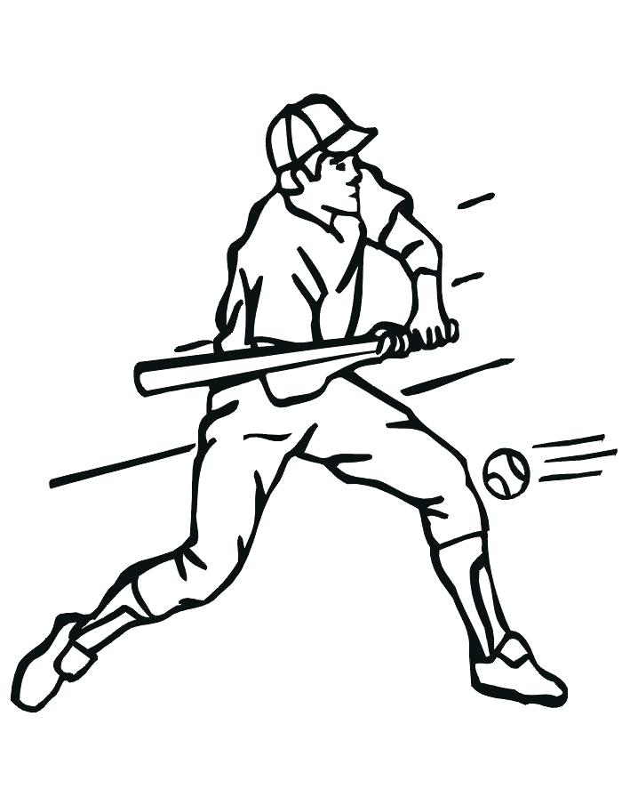 Baseball Coloring Pages For Kids