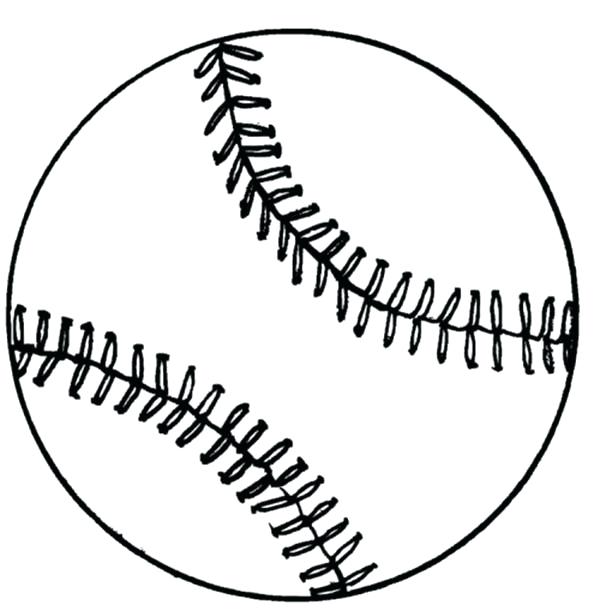 600x611 Coloring Pages Of Baseball Coloring Pages Baseball Field