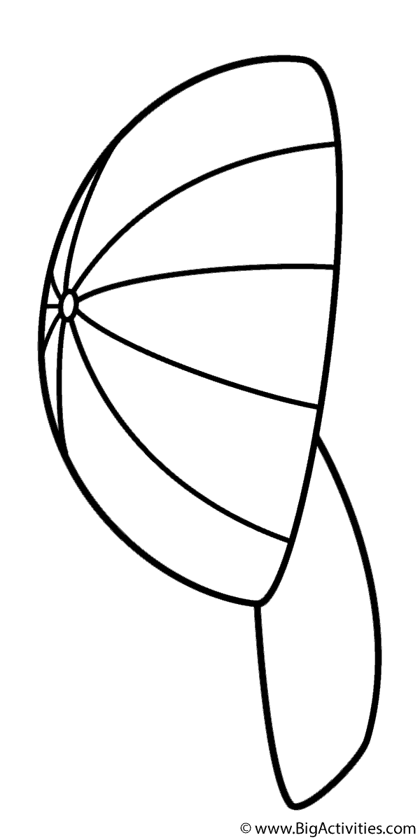 600x1200 Baseball Cap (Landscape)