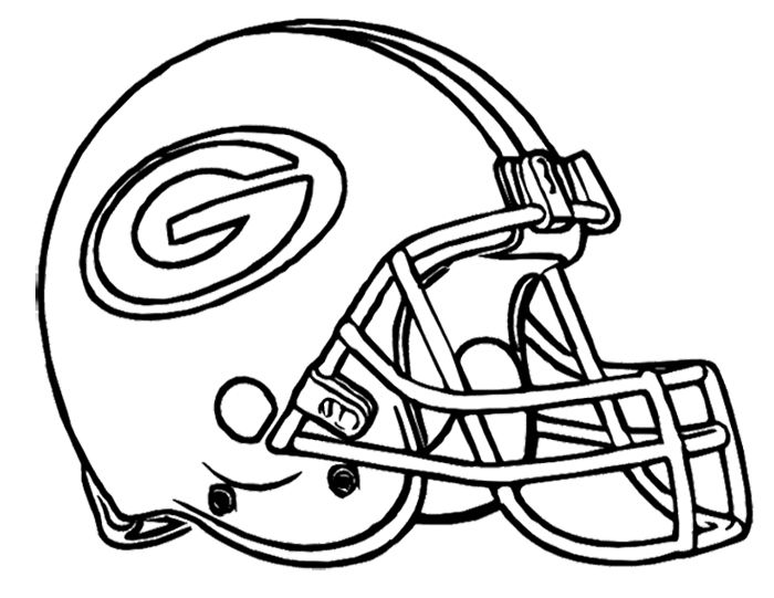 700x541 Football Helmet Green Bay Packers Coloring Page Kids Coloring