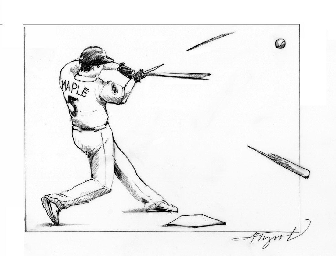 1101x840 Baseball Player Coloring Page Pages